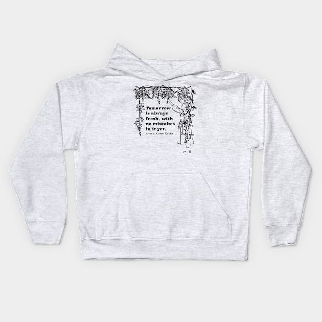 Mistakes - Anne of Green Gables Kids Hoodie by RG Standard